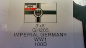3'x5' GH205 Imperial Germany WW1 100D German Navy Flag High Quality NEW Sealed