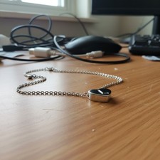 Kette Herz Buchstaben Schmuck Halskette Damen Zubehör