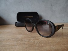 325 Alexander McQueen AM0285S 002 Women's Black Round Sunglasses 57/19/145 Cat2