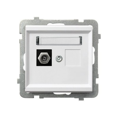 SONATA MODUL WEISS SOCKET 1X TV TYP F GPA-1RF/m/00