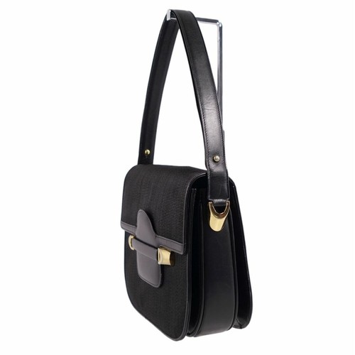 Comtesse Bag Handbag Shoulder Horsehair Horse Hair Women's Black Used MOLO-0 - Picture 2 of 9