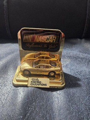 Jeff Burton 99 Exide Gold Car With Stand