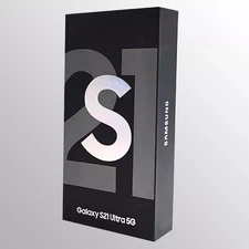 New Samsung Galaxy S21 Ultra 5G SM-G998U 12+128GB Factory Unlocked Cell Phone
