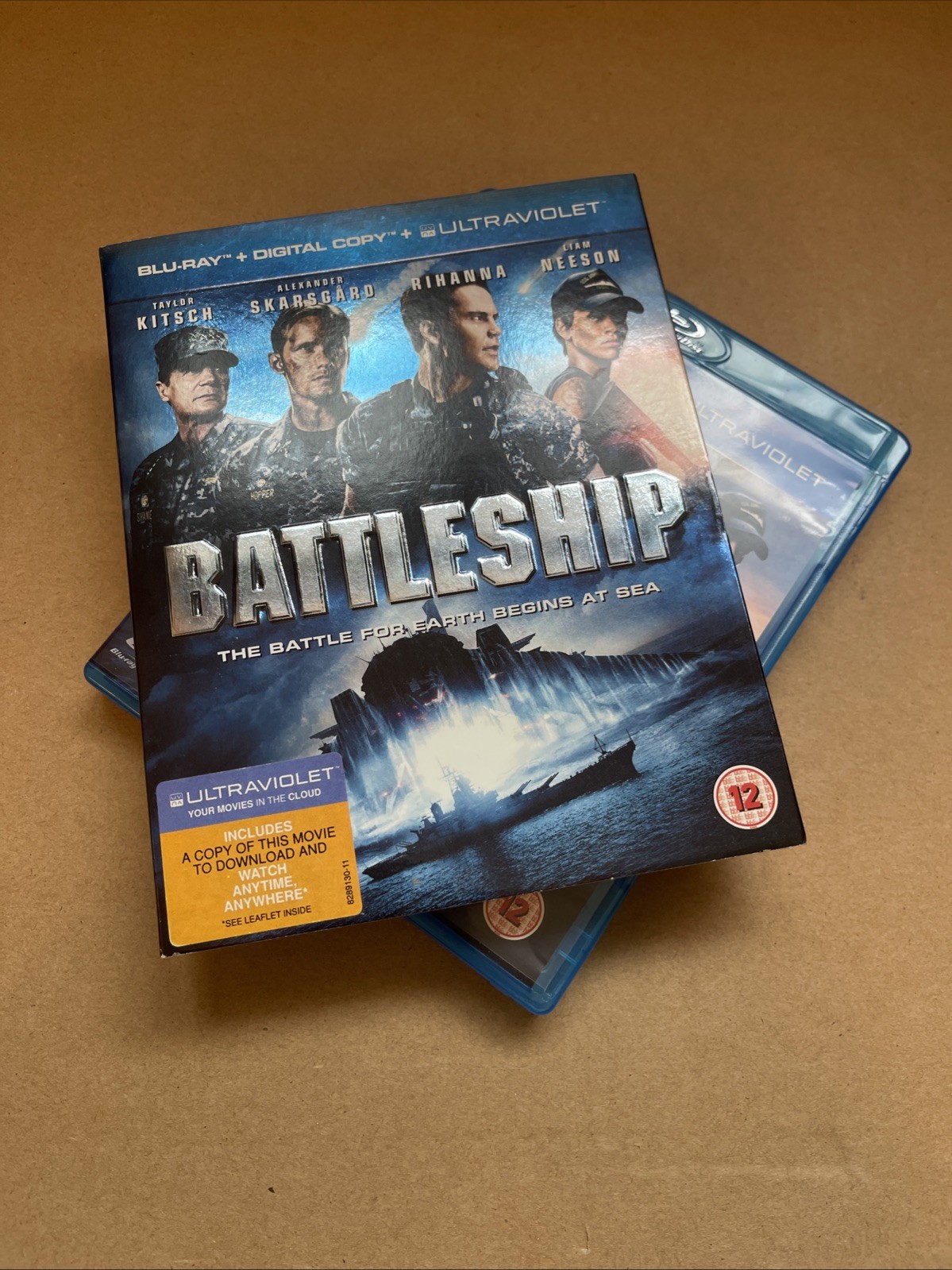 Battleship (Blu-ray, 2012) With Slip Case