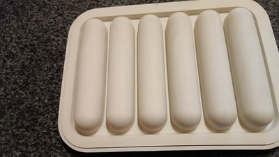 Waterdrop Ice Tray Eiswürfelform aus Silikon Silikonform grau 