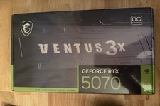 MSI NVIDIA GeForce RTX 5070 12G VENTUS 3X OC ...