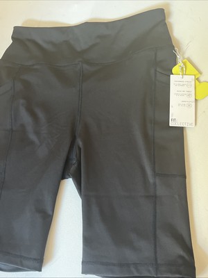 FIT collective black shorts XL NWT. Two Pockets
