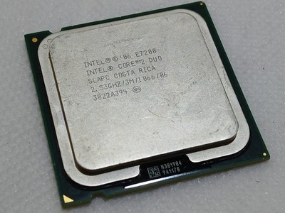   INTEL CORE 2 DUO E7200 @ 2,53 GHz LGA775 SLAPC SLBVN SLG9W - UK VERKÄUFER