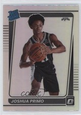 2021-22 Panini Donruss Optic Rated Rookie Holo Prizm Joshua Primo #162 1a73