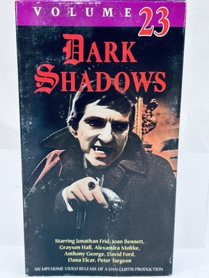 VTG Dark Shadows VHS Jonathan Frid, Joan Bennett Vol 23 TESTED