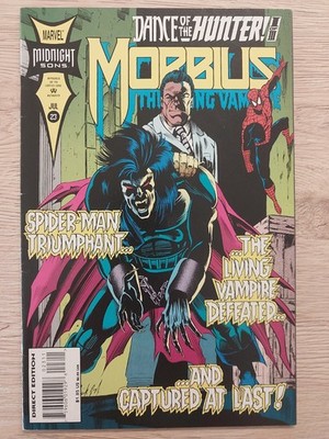 Morbius: The Living Vampire #23 Marvel Comic 1994 Spider-Man B4P3