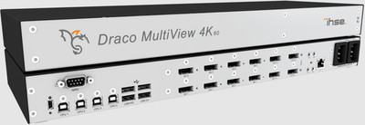 IHSE Draco MultiView 4K60 MV42-H2SH HDMI Multiviewer