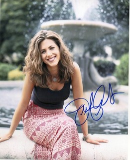 Autographed Jennifer Aniston Friends 8 x 10 Photo Signed with COA