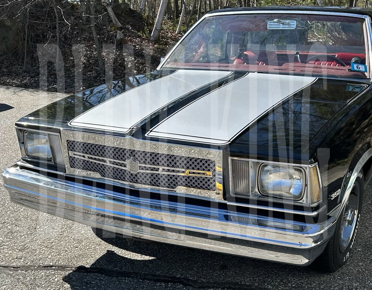 1978-1987 Chevy El Camino chrome grill dual weave mesh grille