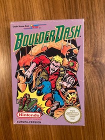 Boulder Dash f&uuml;r Nintendo NES - PAL B - Komplett - CIB !