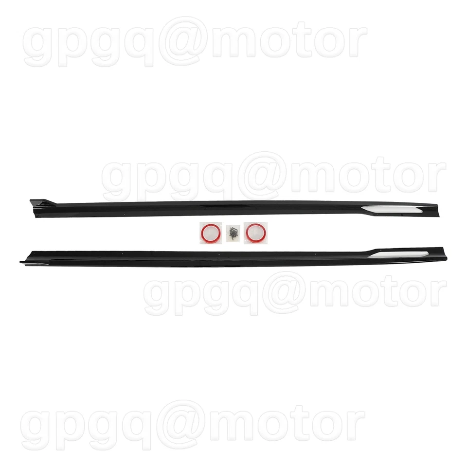 Extensión de faldón lateral estilo aire acondicionado pintado 21-26 para BMW G26 M440i i4 M50 Gran Coupé Foto 2 de 4