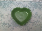 Homer Laughlin Fiesta Ware Small Shamrock Heart Shaped Bowl