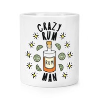 VerrüCkte Rum Mann Stars Makeup Pinsel Bleistift Topf Lustig Witz Drunk Vatertag