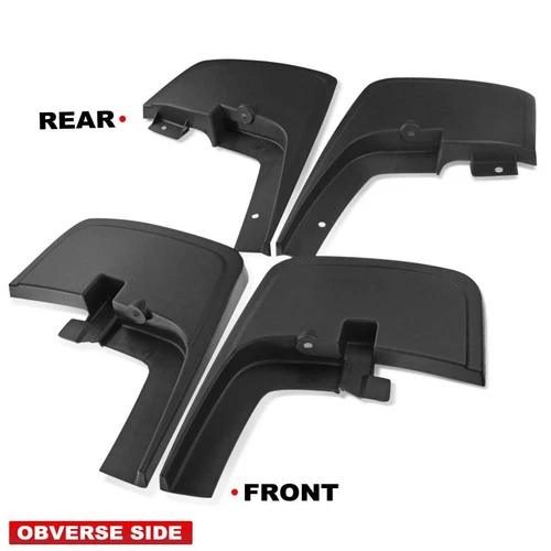 4pcs Mud Flaps Splash Guards Fender With Wheel Lips For 15-20 Ford F-150 Pickup - Picture 5 of 12