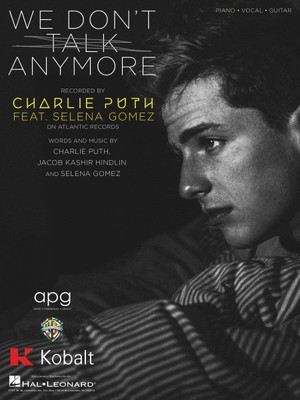 We Don't Talk Anymore Sheet Music Piano Vocal Charlie Puth Selena 000200674