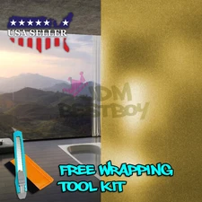 *12"x48" Yellow Frosted Film Glass Home Bathroom Window Security Privacy Sticker