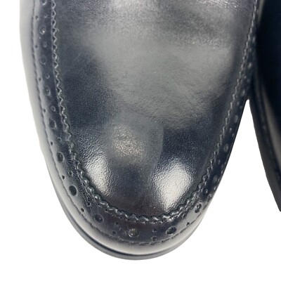 Zanzara Men\'s Black Loafers Dress Slip-On Shoes HSS4000 Size 10.5 Zanzara Mens Black Loafers Dress Slip-On Shoes HSS4000 Size  main image 4