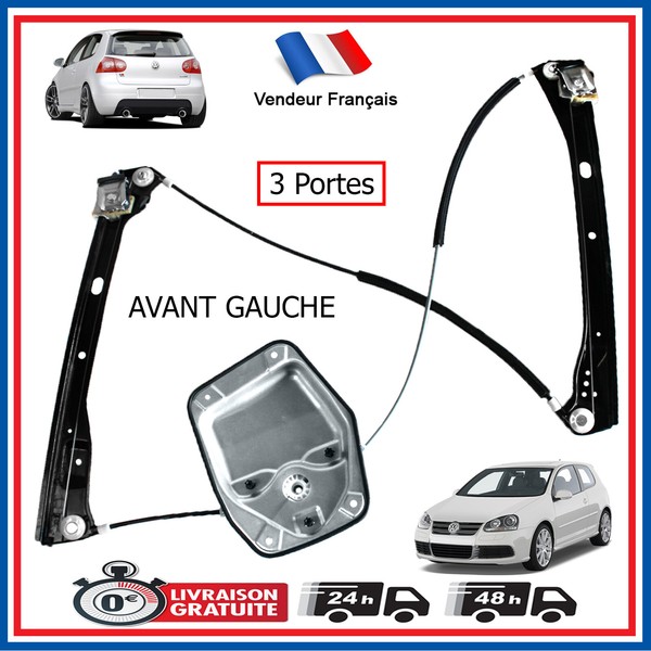 Schild TüR Mechanismus Fensterheber Vorne Links FüR Golf 5 (3 TüRen) 1K3837461-image