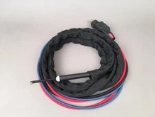 25' Water Cooled Micro Tig Torch fits Lincoln Tig 225, 200, 185 Made in USA