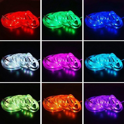 5V USB LED Strip Lights TV Back Light 5050 RGB Color Changing Remote Controller - Picture 8 of 11