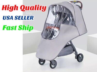 Baby Stroller Rain Cover Universal Weather Shield Wind/Waterproof High  Quality