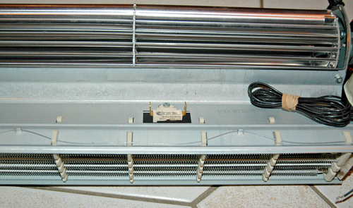 Querstromlüfter Walzenlüfter Radiallüfter 220V 2000W mit Heizung NL302011E1MS - Bild 2 von 10