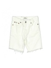 NWT Polo Ralph Lauren Boys' White Denim Shorts 5 pno0721
