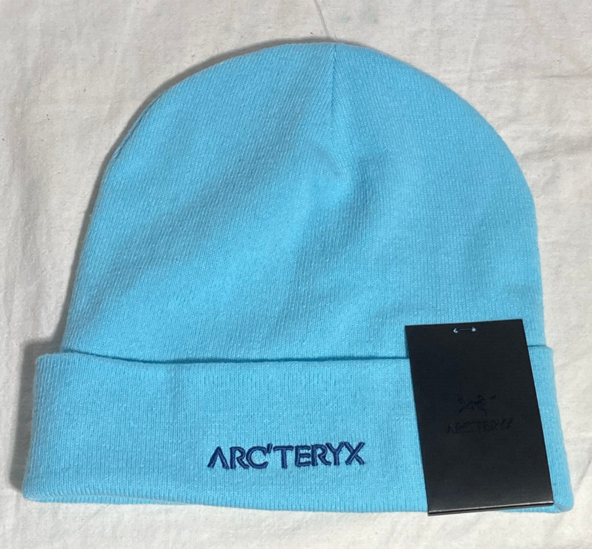 ARC'TERYX ArcTeryx Word Toque Berretto Invernale Poliestere Unisex Adulto Lt. Blu Taglia Unica.