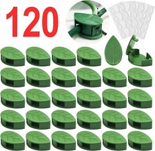 120 Set Plant Climbing Wall Fixture Clips with Easy Clean Adhesive Sticker Anti