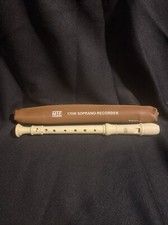 Vintage MTE 175W Soprano Recorder With Case