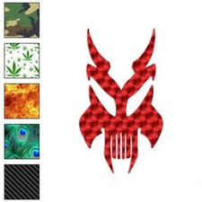 Skull Death Tribal Art, Vinyl Decal Sticker, 40 Patterns  3 Sizes, 1101