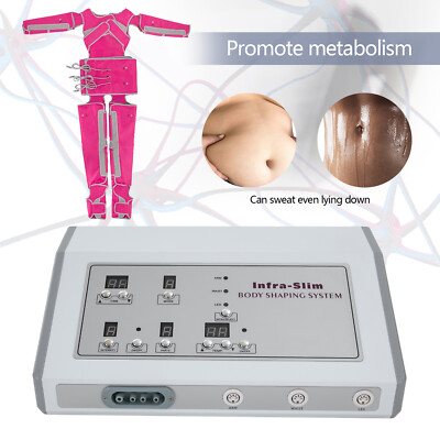 #ad Pressotherapy Air Pressure Lymphatic Drainage Device Infrared Body Slimming Suit $341.21