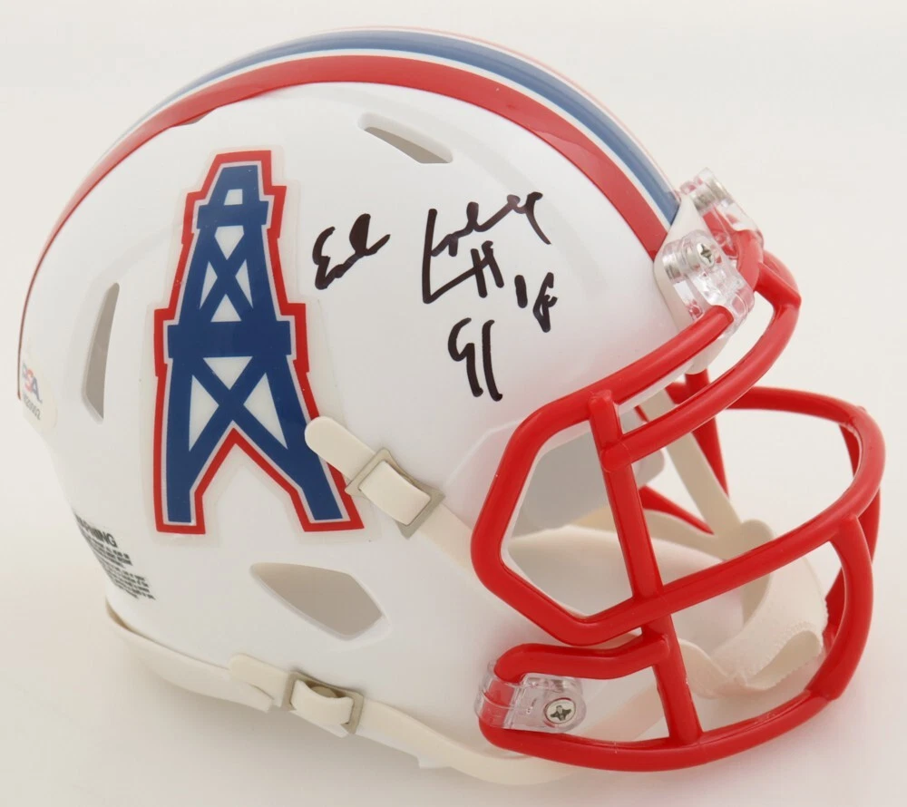 Earl campbell hotsell signed mini helmet