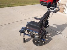 Quickie Iris Tilt-In-Space Manual Transport Rehab Wheelchair Jay 3 Fusion Air