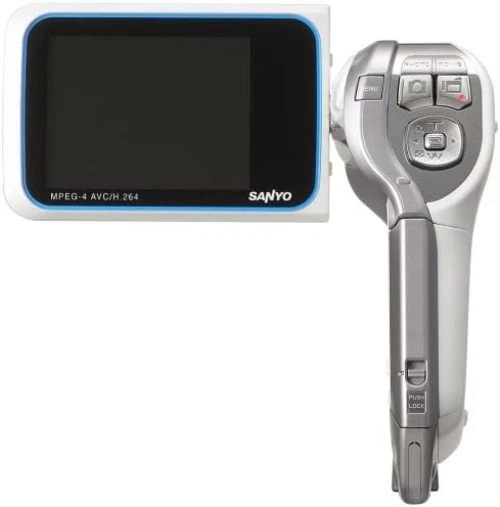 SANYO Waterproof Digital Movie Camera Xacti Zacti DMX-CA8 White Japanese model - Image 4 of 4