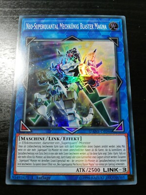 Yugioh Neo-Superquantal Mechkönig Blaster Magna DANE-DE046 1. Auflage Neu