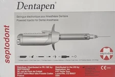Genuine Dentapen Anes Injector - Kit: 1 Electronic Syringe, 7 Cartridge Holders
