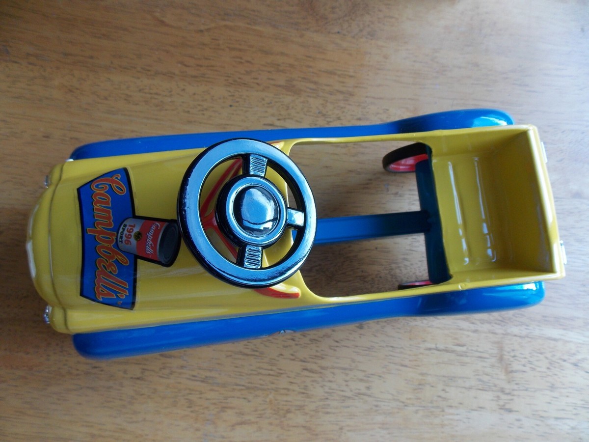 キャンベル ビンテージ ペダルカー New 1996 Campbell's Soup Souper Sport Pedal Car 1:3 Scale Die Cast