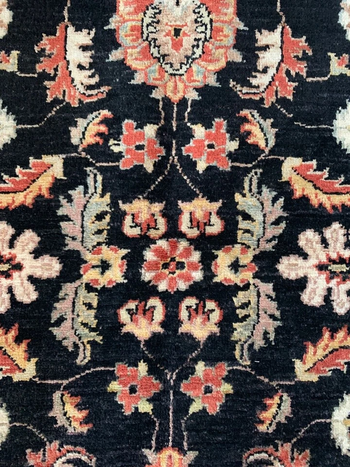 4'9'' x 3' 3'' | Alfombra Choby Zeilger Oriental Mano Doble Anudado | Alfombras Stampa Foto 3 de 4