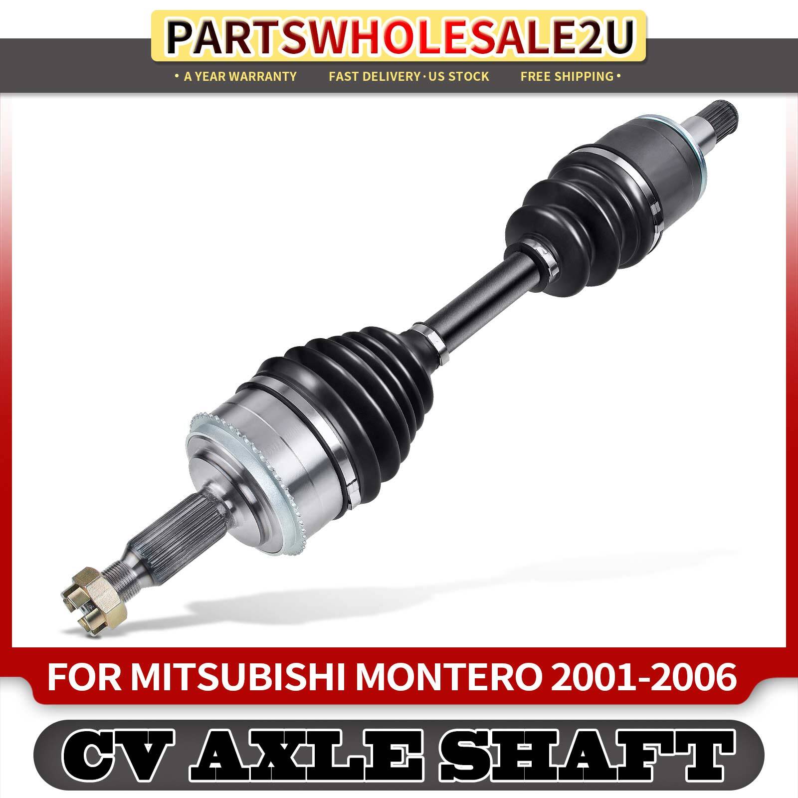 Front Left Side CV Axle Shaft Assembly for Mitsubishi Montero 2001 