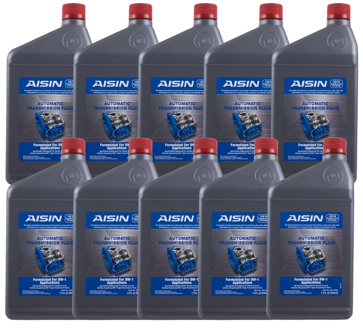 Aisin ATFDW1 Auto Trans Fluid 2014 Honda Accord