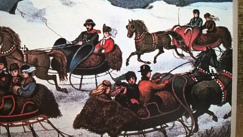 Currier & Ives Central Park In Winter NY American Fine Art Print Christmas Card - Picture 14 of 24