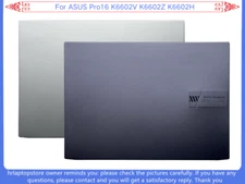 New For ASUS Pro16 K6602V K6602Z K6602H LCD Back Cover Rear Lid Silver / Blue