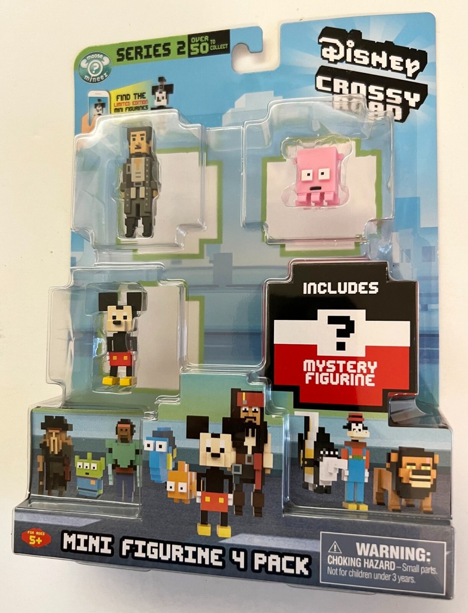 Disney CROSSY ROAD Mini Figurines Five 4-Pack Sets w Donald
