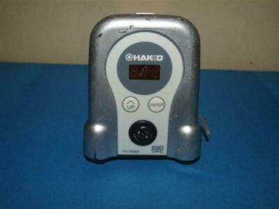 Hakko FX-888D FX888D-01SV FX888D01SV Soldering Station w/ Missing Switch